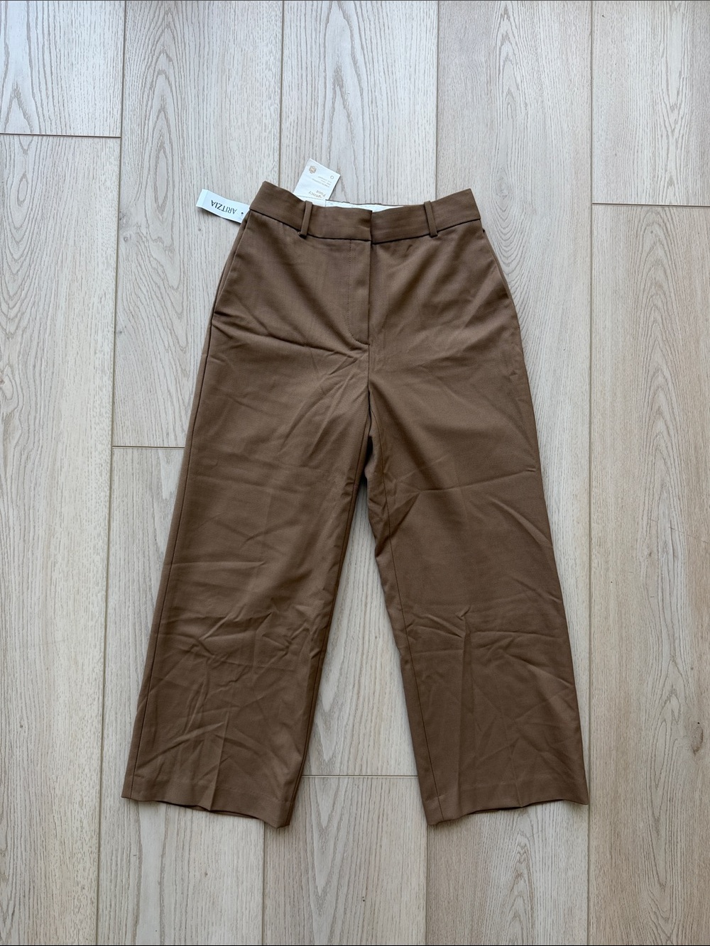 Aritzia Babaton Cropped Agency Pants High Rise Straight - Picture 2 of 3